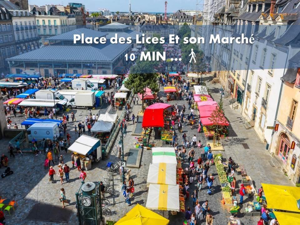 Ty Nid Studio Rennes Hypercentre Hoche-St-Anne المظهر الخارجي الصورة